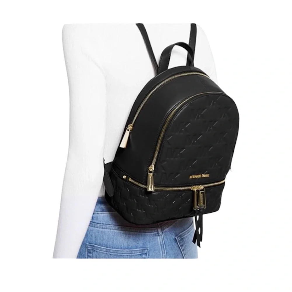 Michael Kors Black Backpack - Picture 3 of 6